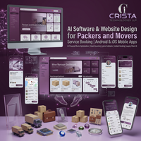 Logiciel IA pour la conception de sites Web de réservation de services de déménageurs et d'emballageurs, applications mobiles Android iOS, logiciel IA, boutique e-commerce WordPress