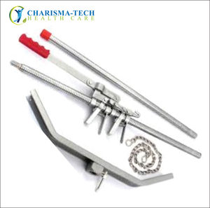 Veterinary Calf Puller Ratchet Style Set 5 Pieces 64 Inch OB Calving Jack with <b>Chain</b> Rods Breech Veterinary Equipment - Product Image 5