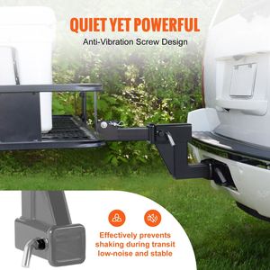 Rialzo per Gancio di Traino da 2 Pollici con Adattatore Estensore per Gancio di Traino da 6 Pollici (Rialzo/Ribassamento) e Supporti di Estensione da 7 e 9 Pollici - Product Image 6