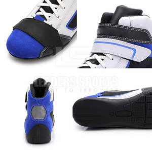 Precio al por Mayor, Nuevo Modelo, Zapatos de Motocicleta de Cuero Impermeables para Adultos, Calzado para Carreras de Autos - Product Image 6
