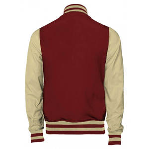 <b>SMART</b> SHINE ENTERPRISES Men Premium Letterman <b>Jacket</b> High Quality Classic Varsity Style Soft Snap Front Rib Knit Cuff Casual - Product Image 6