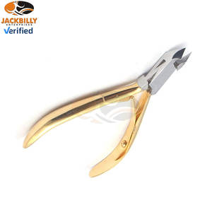 Coupe-ongles professionnels pour bébés, pinces coupantes latérales en acier inoxydable, droites et courbées, pour cuticules et jolies manucures - Product Image 3