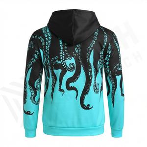 Sweat-shirts pour hommes de taille personnalisée les plus populaires, nouveau style respirant, couleur personnalisée, qualité supérieure, molleton doux, streetwear - Product Image 2