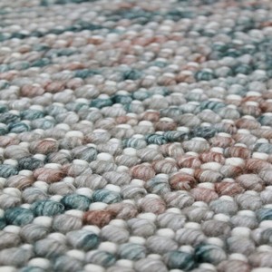 Tapis texturé multicolore gris beige bleu rose, tissé à la main, moderne, pour salon, chambre, décoration intérieure, revêtement de sol doux - Product Image 6