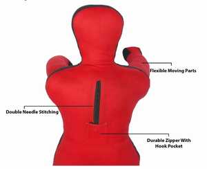 Maniquí de Grappling sin Relleno de 4 PIES para Niños, Lucha Libre, Adultos, Jiu Jitsu Brasileño (BJJ), Artes Marciales Mixtas, Karate, Saco de Boxeo - Product Image 2