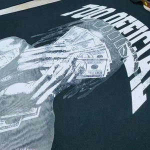 Camisetas de Algodón de Alta Calidad con Estampado DTG y Lavado Ácido, Personalizadas al por Mayor, de Secado Rápido, con Cuello Redondo, para Hombre, 2024 - Product Image 6