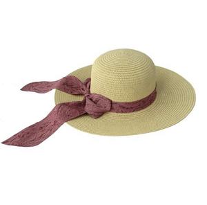 Sombrero de paja suave de ala ancha para mujer para verano de playa para estilo y protección solar - Product Image 6