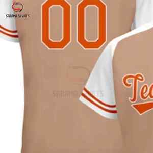 Hot <b>Sale</b> Custom Baseball Softball Jersey Breathable Fabric Quick Dry Personalized Sublimation Baseball Jersey <b>for</b> Team Sports - Product Image 5