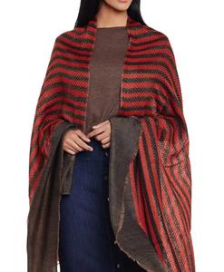 Top Quality Wholesale Women <b>Shawl</b> Striped Pattern Design Printing Pashmina <b>Shawls</b> Custom Logo Fashion Ethnic <b>Knitted</b> Women <b>Shawl</b> - Product Image 6