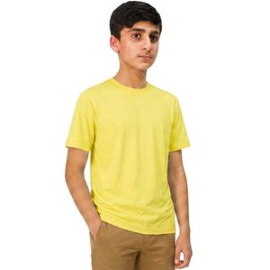 Camiseta de Manga Corta de Verano para Adolescentes, 100% Algodón Tejido, de Alta Calidad, Secado Rápido, Ecológica y Transpirable, al por Mayor, OEM - Product Image 1
