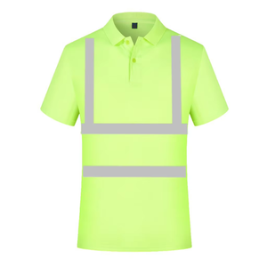 Camiseta de Seguridad Reflectante Personalizada de Alta Visibilidad, Manga Corta, Cuello Redondo - Product Image 6