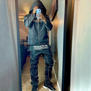 Survêtements pour femmes de haute qualité OEM 100% polyester, légers, sur mesure, vente en gros de survêtements en nylon - Product Image 2