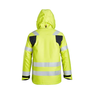 Men High Visibility Working Softshell Jackets Men Safety Reflective Work wear Jackets Construction <b>Security</b> Jackets - Product Image 3