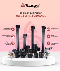 Tubería de HDPE TERAFLLOW al por Mayor, Flexible, Anti-UV, Duradera, Ecológica, Ligera, de 2-4 Pulgadas, 6 Metros de Longitud, ISI 17425:2020 - Product Image 1