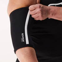 Manchons de coude en néoprène personnalisables avec logo – Soutien de compression pour l'exercice, la musculation et la protection des coudes lors des développés couchés