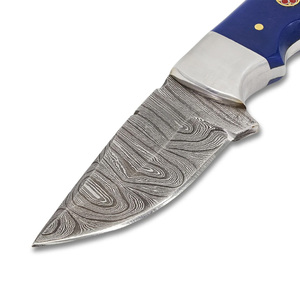 Damascus Steel Folding Pocket Knife Handmade Pattern Steel Outdoor <b>Camping</b> Hiking Fishing Travel Utility <b>Tool</b> - Product Image 4