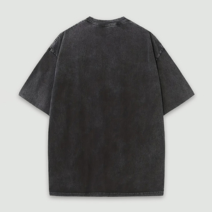 T-shirt surdimensionné pour homme avec logo personnalisé – T-shirt graphique imprimé DTF DTG pour streetwear urbain et tenue décontractée - Product Image 3