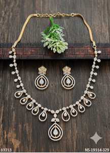 Ethnic Necklace Ensemble for <b>Women</b> Grand Occasion Statement Jewellery Festive Celebration <b>Gift</b> Collection <b>Women</b> Jewelry <b>Sets</b> - Product Image 3
