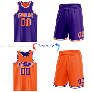 Maillot de basket-ball réversible de haute qualité, vêtements de sport personnalisés pour équipe - Product Image 2