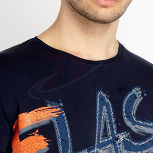 Camisetas Casuales Cómodas Personalizadas Lisas Unisex de Verano para Hombre con Impresión de Logotipo de Marca Personalizada por Sublimación - Product Image 3