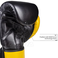 Gants de boxe en cuir, vente chaude, meilleur matériau, accessoires sportifs, gants de boxe