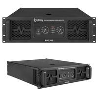 PA2300 2ch/3U 1500w 1800w 2000w 2300w classe h amplificateur stéréo de son professionnel à 2 canaux