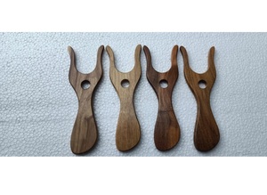 Wooden Traditional Lucet <b>Knitting</b> <b>Needles</b> Polished <b>Round</b> Cord Maker Handmade Jewelry Bracelet Weaving Tool - Product Image 1
