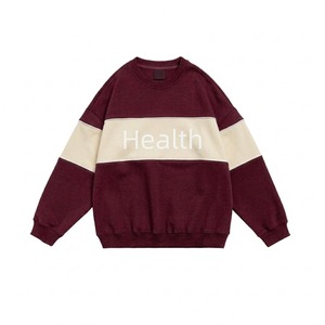 เสื้อสเวตเชิ้ตคอกลมทรงโอเวอร์ไซส์คุณภาพสูงระดับมืออาชีพ ระบายอากาศได้ดี มีไซส์พลัสสำหรับผู้หญิง - Product Image 1