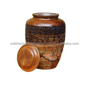 Urnes funéraires en bois pour adultes Urnes funéraires Urnes funéraires Taille personnalisée Fournitures funéraires - Product Image 3