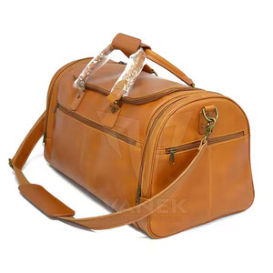 Modern Lightweight Leather Gym <b>Bag</b> Zipper Large Storage Durable Waterproof Eco-Friendly for Fitness Training Sports Activities - Product Image 3