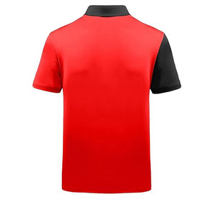 Embroidered Anti-Wrinkle <b>Button</b> Collar Short Sleeve Knitted Polyester/Cotton Custom Men's Golf Shirt - Product Image 6