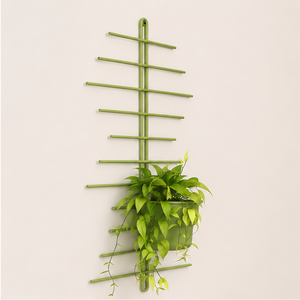 Support mural minimaliste exclusif en métal pour plantes avec pot suspendu, idéal pour la décoration intérieure et extérieure de la maison et du balcon - Product Image 5