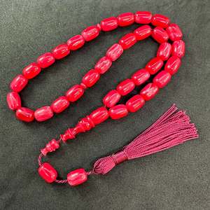 Cuentas de Oración Hechas a Mano de Resina Ámbar Clásica de Lujo, Ecológicas - Product Image 4