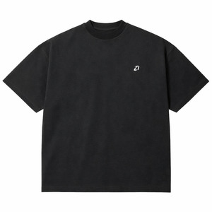 T-shirt Homme Oversize Noir Minimaliste Streetwear en Coton Lourd, Coupe Boxy à Épaules Tombantes, Qualité Premium, Style Urbain Décontracté - Product Image 4