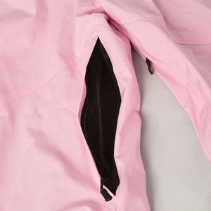 Pantalones Cargo Rosa para Mujer, Cintura Elástica, Pierna Ancha, Corte Holgado, Casuales de Verano, con Bolsillos y Cierre con Cordón - Product Image 3
