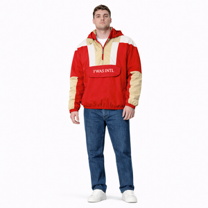 Custom Nylon Polyester Windbreaker Print Embroidered Logo <b>Patchwork</b> Lightweight Windcheater Vintage <b>Jackets</b> B2B men's <b>jackets</b> US - Product Image 1