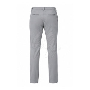 Pantalones de golf personalizados para hombre con tela elástica premium, corte clásico y ajuste cómodo para ropa de golf profesional. - Product Image 2