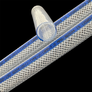 Manguera de Extintor de Incendios Trenzada de PVC Indoflex, 19.5 mm de Diámetro Interior x 25.5 mm de Diámetro Exterior, 10 Bares de Presión a Presión Constante, 40 Bares de Presión a Presión Máxima, Manguera de PVC Reforzada - Product Image 2