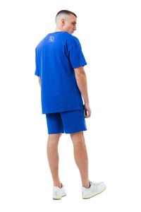 Conjunto de dos piezas de verano para hombre, trajes deportivos para hombre, camisas, traje corto transpirable, ropa, pantalones cortos, conjunto de pantalones cortos con logotipo personalizado para hombre - Product Image 2