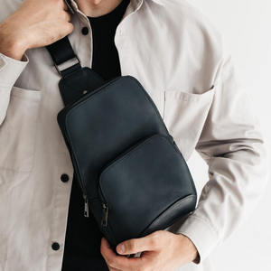 Sac de poitrine léger et personnalisable en cuir de haute qualité pour le sport, avec logo, en gros, à vendre - Product Image 1