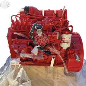 Ensemble moteur diesel refroidi par eau, 4 cylindres, b140 33, pièces de machines d'ingénierie, 103 kW, 2500 tr/min, pour Cummins - Product Image 1