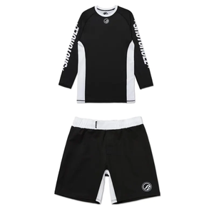 เสื้อรัดกล้ามเนื้อผู้ชายแบบสั่งทำพิเศษ คุณภาพสูง สำหรับ BJJ MMA ป้องกันแสงแดด - Product Image 1