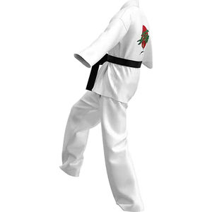 Uniforme de Karate Personalizado Unisex, 100% Algodón, Cinturón de Karate, Logotipo Personalizado, Uniforme de Taekwondo Transpirable - Product Image 5