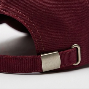 หมวกเบสบอลผ้าฝ้ายสีแดงเบอร์กันดี แบบเรียบ ไม่มีลาย สำหรับทุกเพศ เลือกได้ตามชอบ ดีไซน์สำหรับวิ่ง สวมใส่สบาย สไตล์ยอดนิยม - Product Image 6