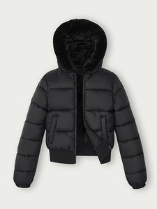 Custom LOGO Women's <b>Crop</b> <b>Puffer</b> <b>Jacket</b> Warm Quilted Down Winter Outdoor Long Women <b>Puffer</b> <b>Jackets</b> Short Winter Coat Full Sleeve - Product Image 1