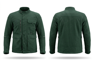 Vêtements de sport, veste de moto en textile robuste et durable avec plusieurs poches, résistante aux intempéries, design élégant, veste de moto personnalisée - Product Image 5