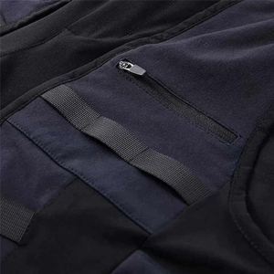 New Arrivals Multi Functional Pockets Men <b>Working</b> <b>Black</b> Shorts Water Proof ANSI Class 3 Quick Dry Breathable High Quality - Product Image 3