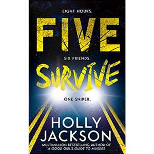 Five Survive de la autora Holly Jackson, libro de bolsillo con tapa blanda personalizada - Product Image 3
