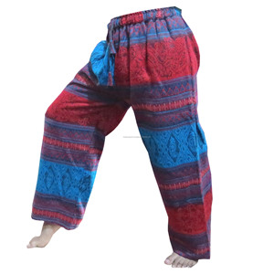 Trendy 2024 Washable Warm Pants Winter <b>Trousers</b> Unisex <b>Harem</b> Pants with Different Color & Styles Acrylic Pants - Product Image 2