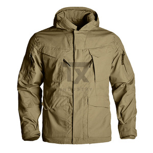 Veste Softshell Homme Bleue Imperméable Respirante avec Fermeture Éclair Col Montant Coupe-Vent Hiver Extérieur Coupe Droite Polyester - Product Image 1